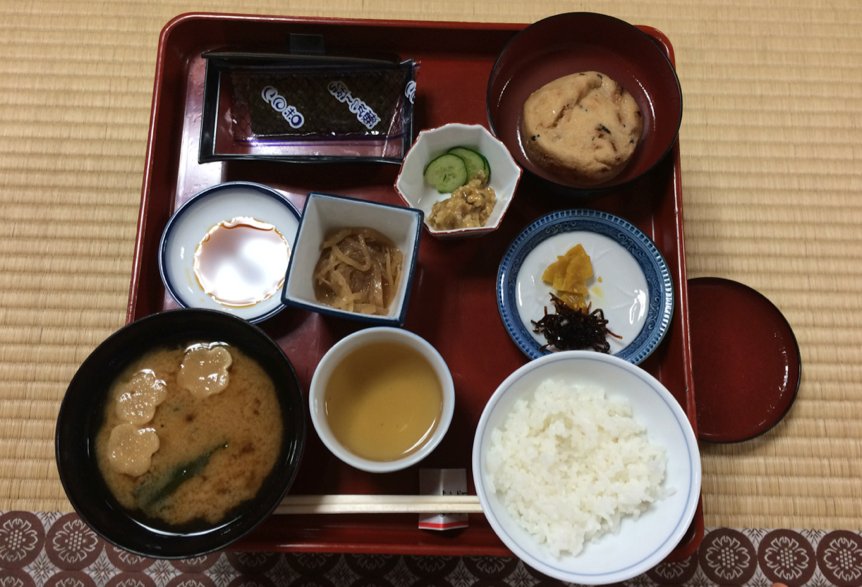 Koyasan-temple-petit-dejeuner