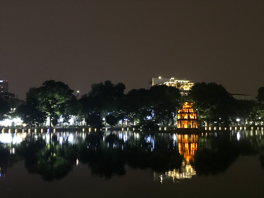 Hanoi Lac Hoan Kiem vue