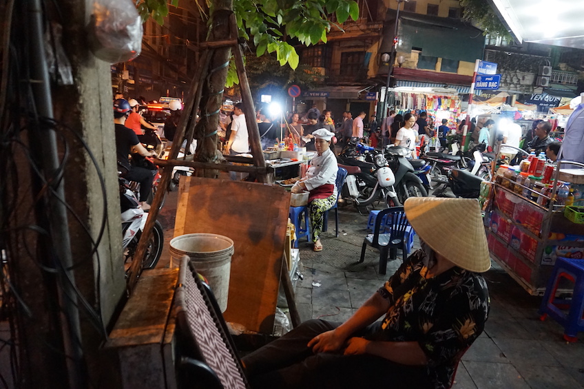 Hanoi Vieux Quartier de nuit