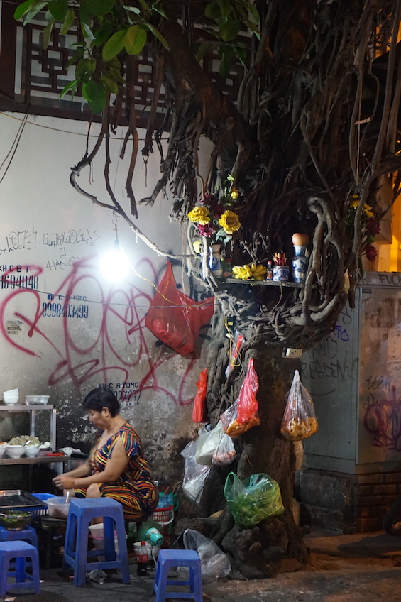 Hanoi Vieux Quartier de nuit