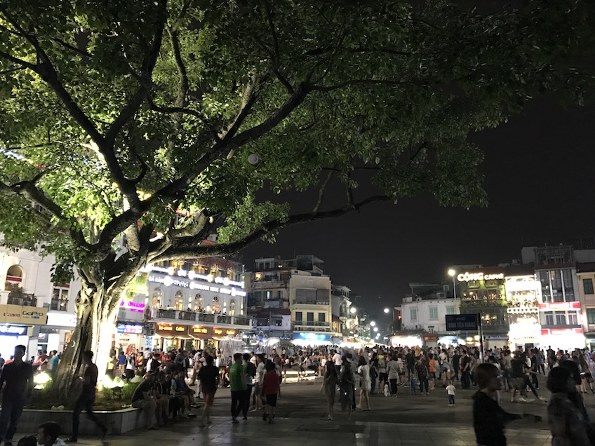 Hanoi Vieux Quartier de nuit