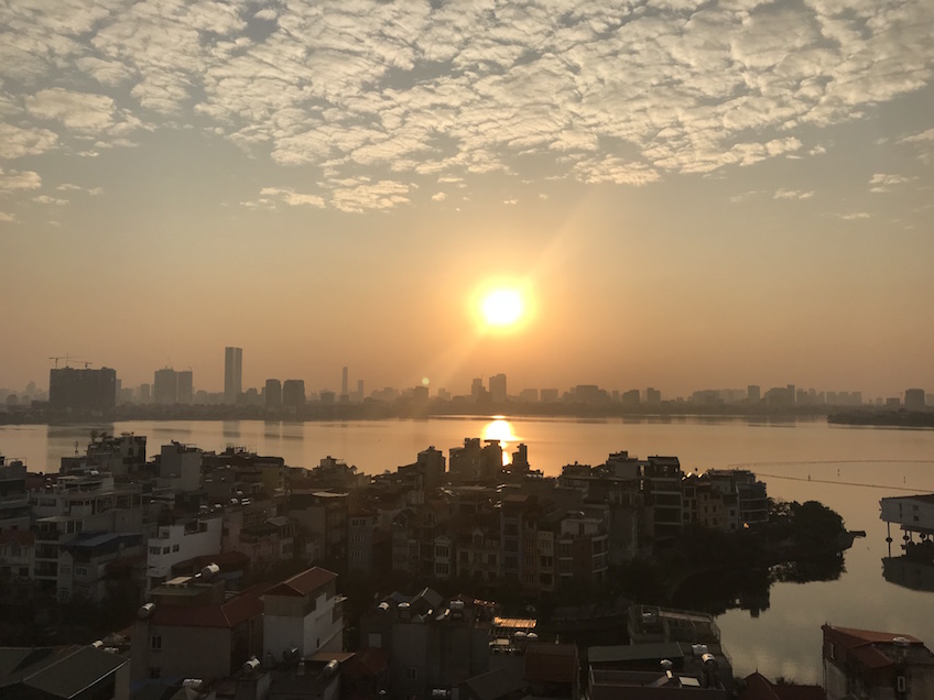 Coucher de Soleil Hanoi