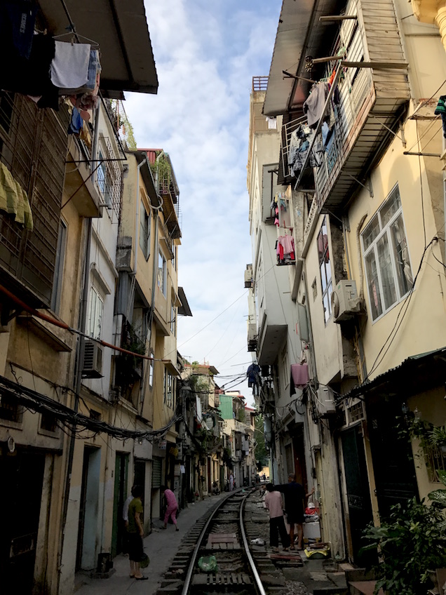 Hanoi rue du train