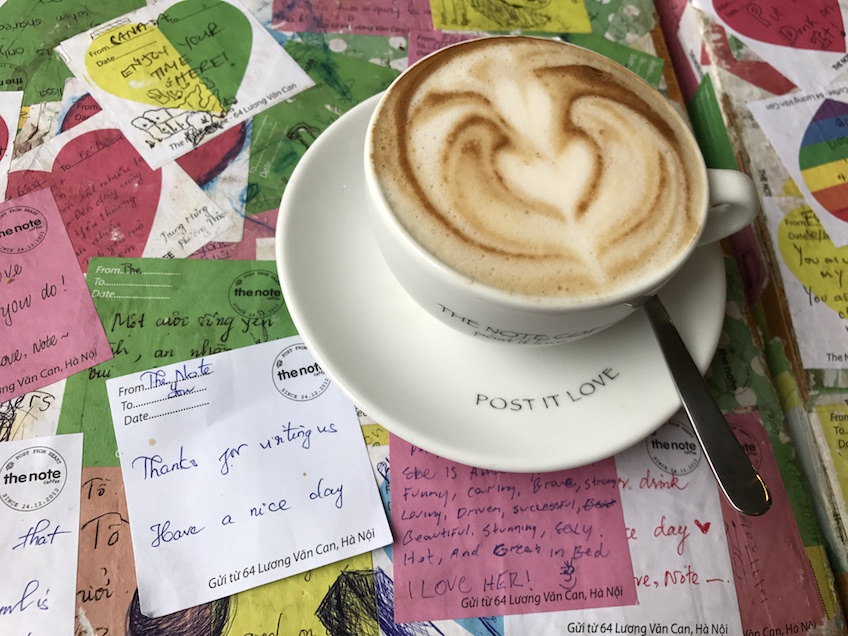The Note Cafe Hanoi