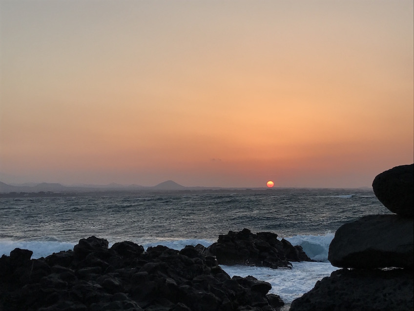 Coucher de soleil Udo Jeju