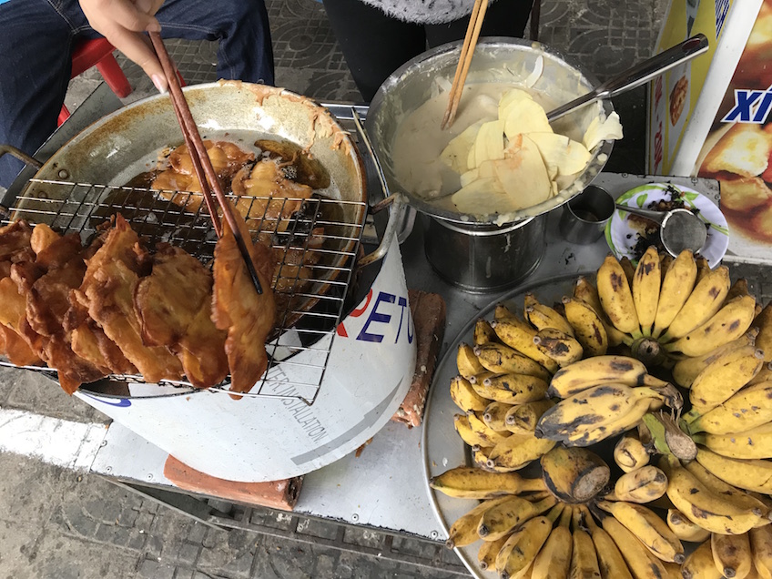 Banh chuoi street food Hué