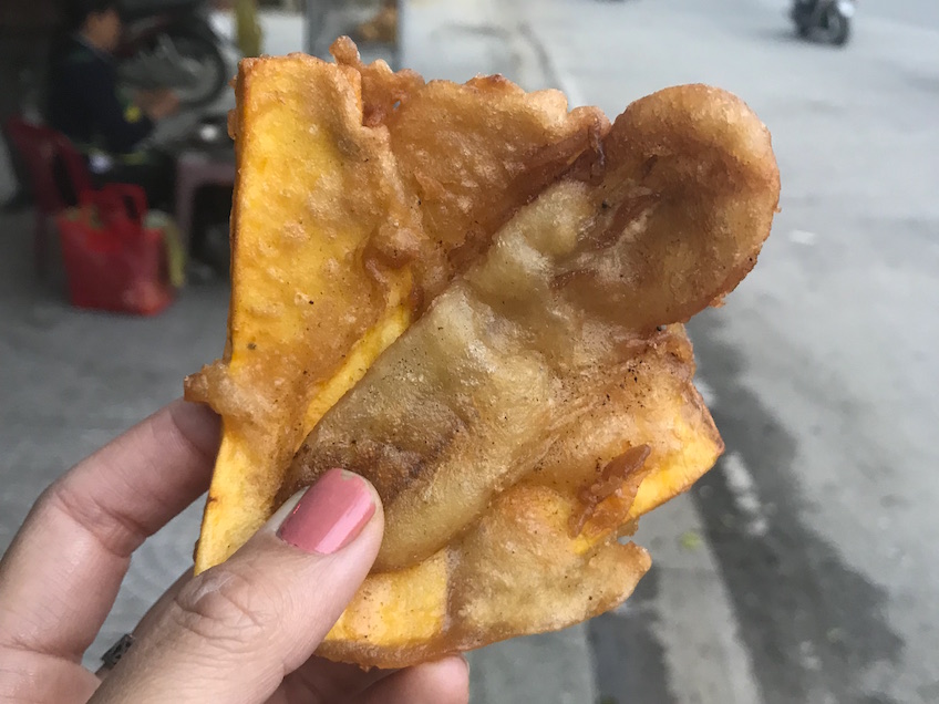 Banh chuoi street food Hué