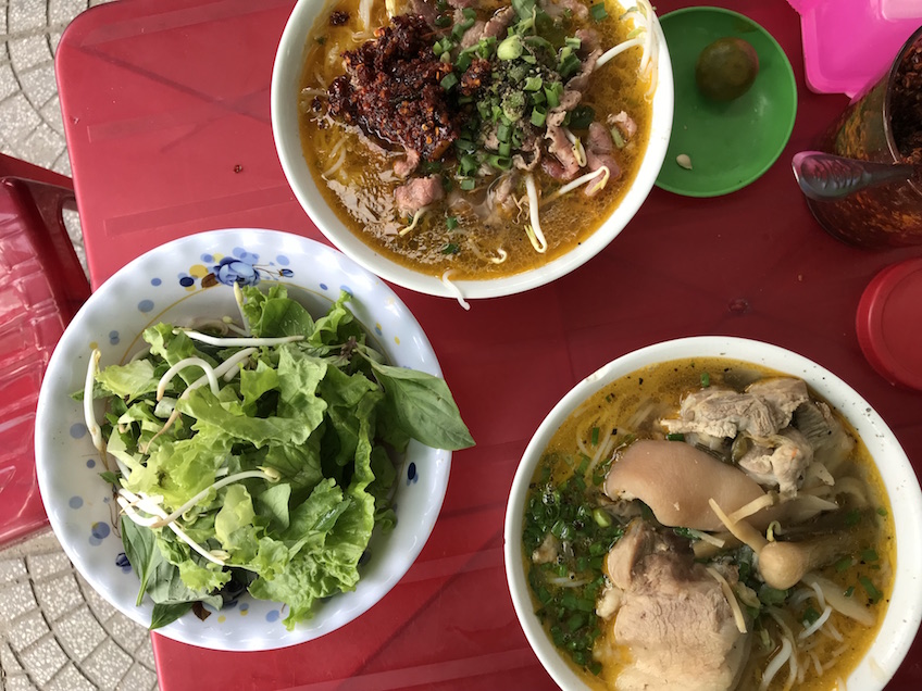  Bun bo hue et bun gio