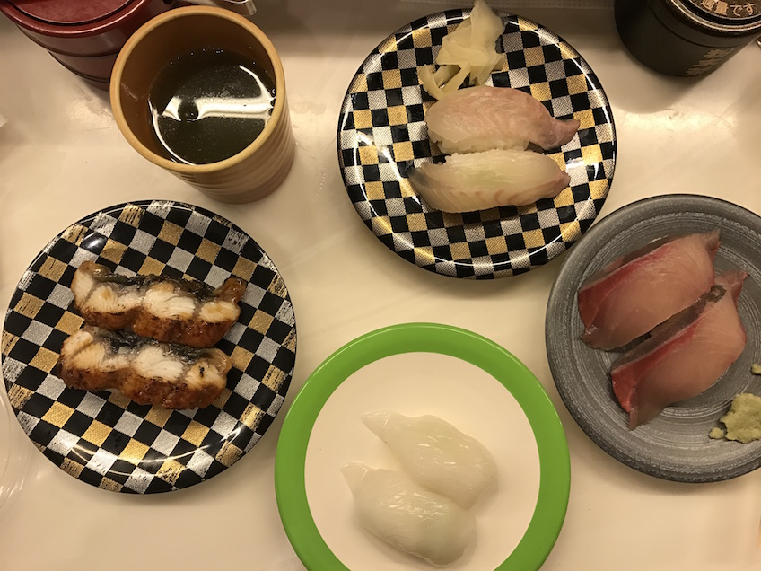 Nigiri sushi bar à sushi