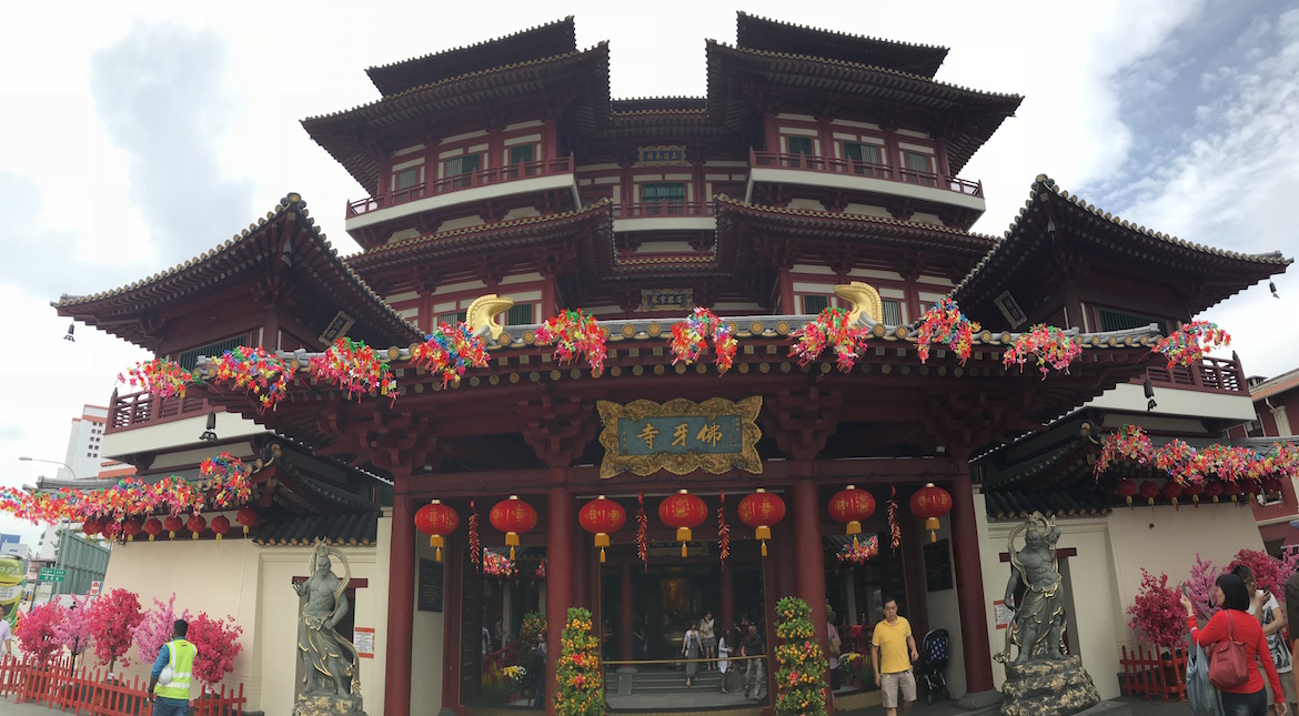Singapour Temple de la Relique de la dent du Bouddha