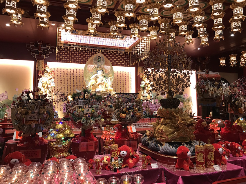 Singapour Temple de la Relique de la dent du Bouddha