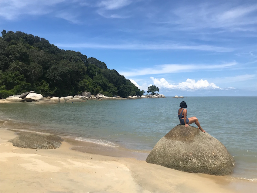 Moonlight bay beach Penang