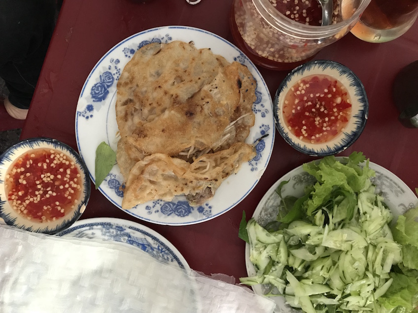 Banh xeo spécialité Quy Nhon