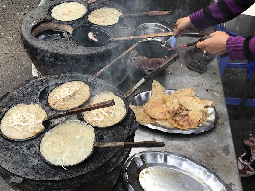 Banh xeo spécialité Quy Nhon