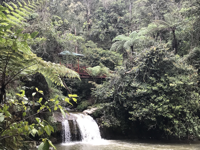 Parit Falls Cascade Cameron Highlands