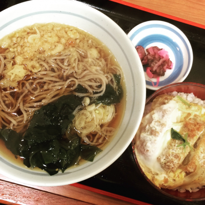 Soba Katsudon set