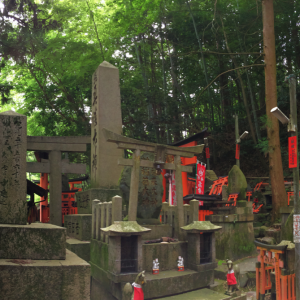 Cimetière Sanctuaire Fushimi Inari Taisha Kyoto