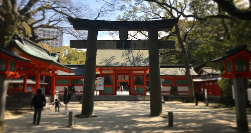 Sumiyoshi jinja Fukuoka