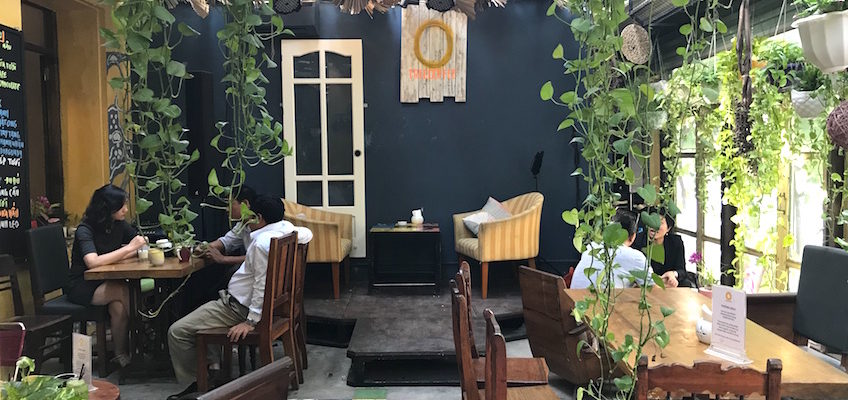 Guide cafés cosy Hanoi