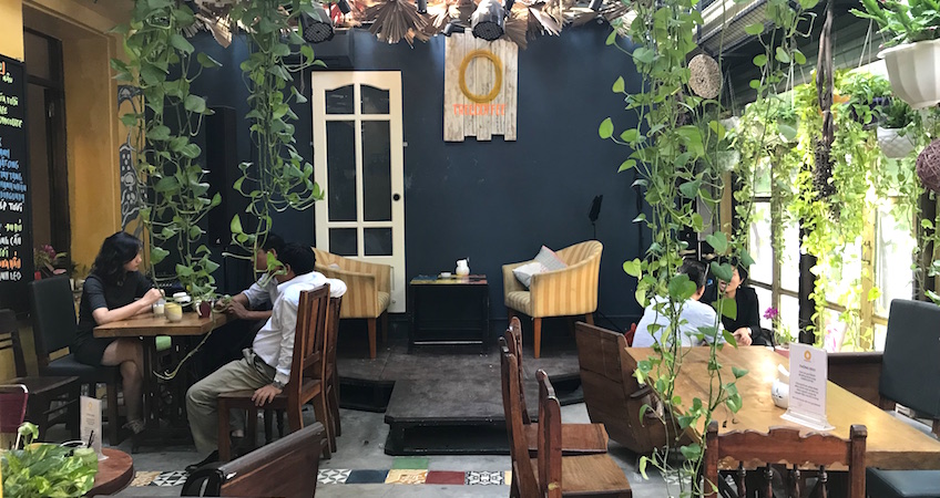 Guide cafés cosy Hanoi